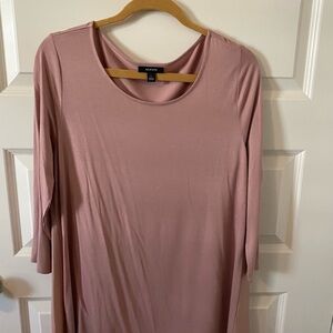 Alfani Pink Tunic Top